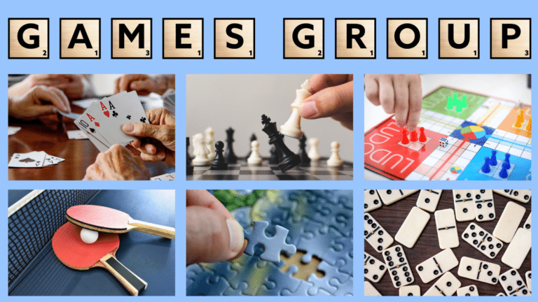 Social Games Group with Table Tennis