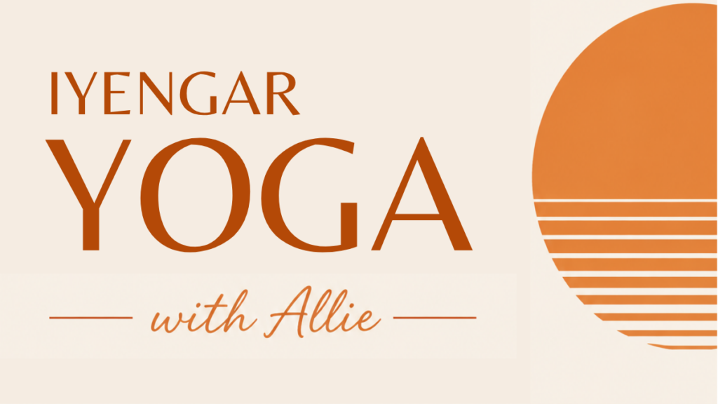 Iyengar yoga with Allie Glusburn